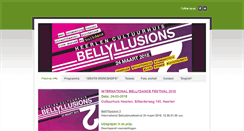Desktop Screenshot of bellydancefestival.nl