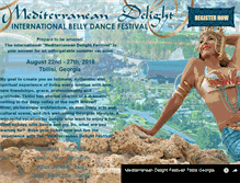 Tablet Screenshot of bellydancefestival.net